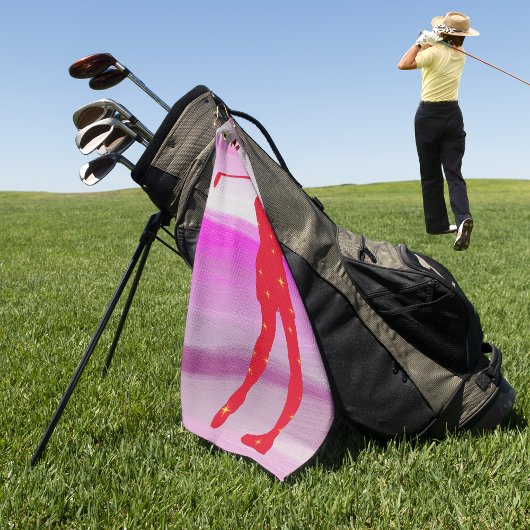 パーソナライズされた最高のMum Ladeesゴルフのギフトおもしろいゴルフ ゴルフタオル