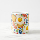 パーソナライズされた朝食&RXシンボル薬局マグカップ コーヒーマグカップ (中央)