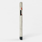 パーソナライズされた木素朴に浮かぶ国のひまわり Case-Mate iPhoneケース (裏面/右)