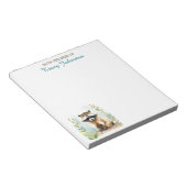 パーソナライズされた机から | ラクーン ノートパッド (アングル)