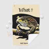 パーソナライズされた杖トアドゴルフタオル ゴルフタオル (インサイチュ)