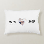 パーソナライズされた枕カスタム枕 アクセントクッション (正面)