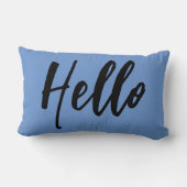 パーソナライズされた枕飾パーソナライズされた品 ランバークッション (裏面)