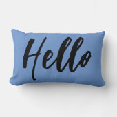 パーソナライズされた枕飾パーソナライズされた品 ランバークッション (正面)