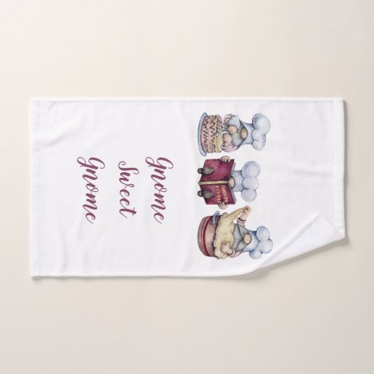 パーソナライズされた格言スウィート格言ベーキング格言 ハンドタオル (ハンドタオル)