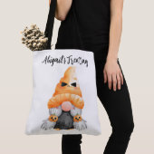 パーソナライズされた格言トリックトリートバッグ トートバッグ (クローズアップ)