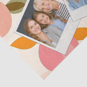 パーソナライズされた桃の花模様がとってもキュートなレトロサマー 薄葉紙 (詳細)