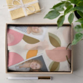 パーソナライズされた桃の花模様がとってもキュートなレトロサマー 薄葉紙 (ギフト)