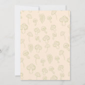 パーソナライズされた森のヘビの誕生日招待状 招待状 (裏面)