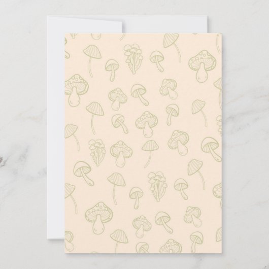 パーソナライズされた森のヘビの誕生日招待状 招待状 (裏面)