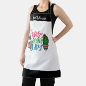 パーソナライズされた植物レディエプロン#mothersday エプロン (インサイチュ)