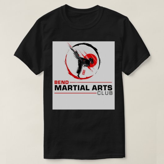 パーソナライズされた武術アーツと自衛隊 Tシャツ (デザイン正面)