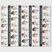 パーソナライズされた武術ア数々のーツ大事な行事 ラッピングペーパー (フラット)