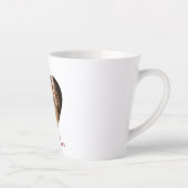 「パーソナライズされた母さん、あなたは私のヒーローである」ラテマグ カフェラテマグ (右)