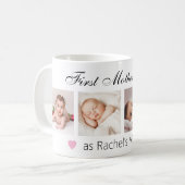 パーソナライズされた母の日の写真 コーヒーマグカップ (正面左)