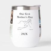 パーソナライズされた母の日フォトコラージュ (左面)