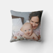 パーソナライズされた母の日フォトコラージュ クッション (裏面)