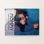 パーソナライズされた母の日 ジグソーパズル (横)