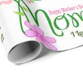 『パーソナライズされた母の日』誕生日 ラッピングペーパー (ロールコーナー)