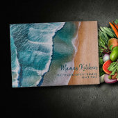 パーソナライズされた母ギフト柔らかな愛TLC海波 カッティングボード