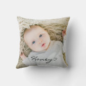 パーソナライズされた母ギフト、カスタム母の日ギフトアイディア クッション (裏面)