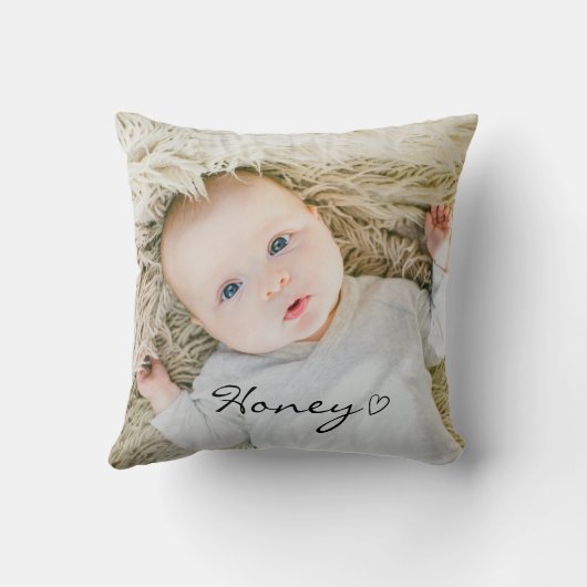 パーソナライズされた母ギフト、カスタム母の日ギフトアイディア クッション (裏面)