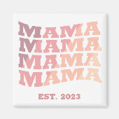 パーソナライズされた母 マグネット (正面)