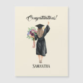 パーソナライズされた水彩卒業(8) (正面)