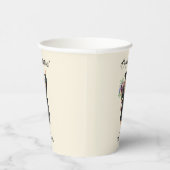 パーソナライズされた水彩卒業(8) 紙コップ (右)