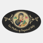 パーソナライズされた永遠の母救済は 楕円形シール (正面)