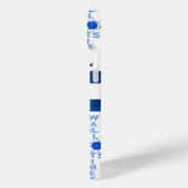 パーソナライズされた泳ぐ人の単語iPhoneケース Case-Mate iPhoneケース (裏面 / 左)