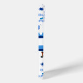 パーソナライズされた泳ぐ人の単語iPhoneケース Case-Mate iPhoneケース (裏面 / 右)