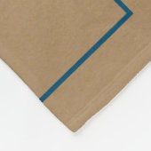 パーソナライズされた海ビーチ フリースブランケット (角)