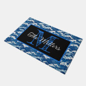 パーソナライズされた海波 ドアマット (アングル)