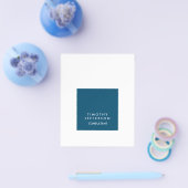 パーソナライズされた海青エレガント白 チラシ (シングル)