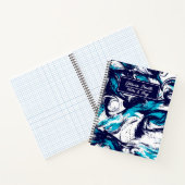 パーソナライズされた深い海プリント ノートブック (内部)