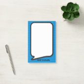 パーソナライズされた漫画ブックアポップ・アートのートスピーチバブル ポストイット (オフィス)