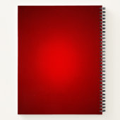 パーソナライズされた漫画集計在庫 ノートブック (裏面)