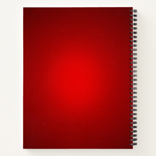 パーソナライズされた漫画集計在庫 ノートブック (裏面)