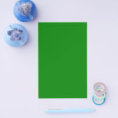 パーソナライズされた無地の大事な行事用グリーンフライヤー チラシ (シングル)