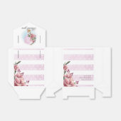 パーソナライズされた熱気球誕生日ありがとう フェイバーボックス (折り畳みなし)