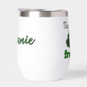 パーソナライズされた熱狂するカエルのレディーカエルの恋人の贈り物 (右面)