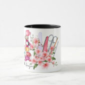 パーソナライズされた爪、 ネイル マグカップ (中央)