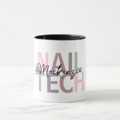 パーソナライズされた爪、 ネイル マグカップ (中央)