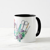 パーソナライズされた爪、 ネイル マグカップ (正面右)