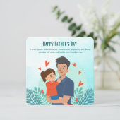 パーソナライズされた父の日カード シーズンカード (スタンド正面)