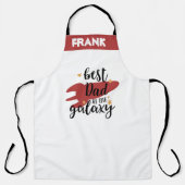 パーソナライズされた父の日パパ エプロン (正面)