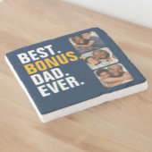 パーソナライズされた父の日最高ののパパ ストーンコースター