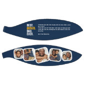 パーソナライズされた父の日最高ののパパ バスケットボール (パネル)