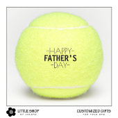 パーソナライズされた父の日 テニスボール